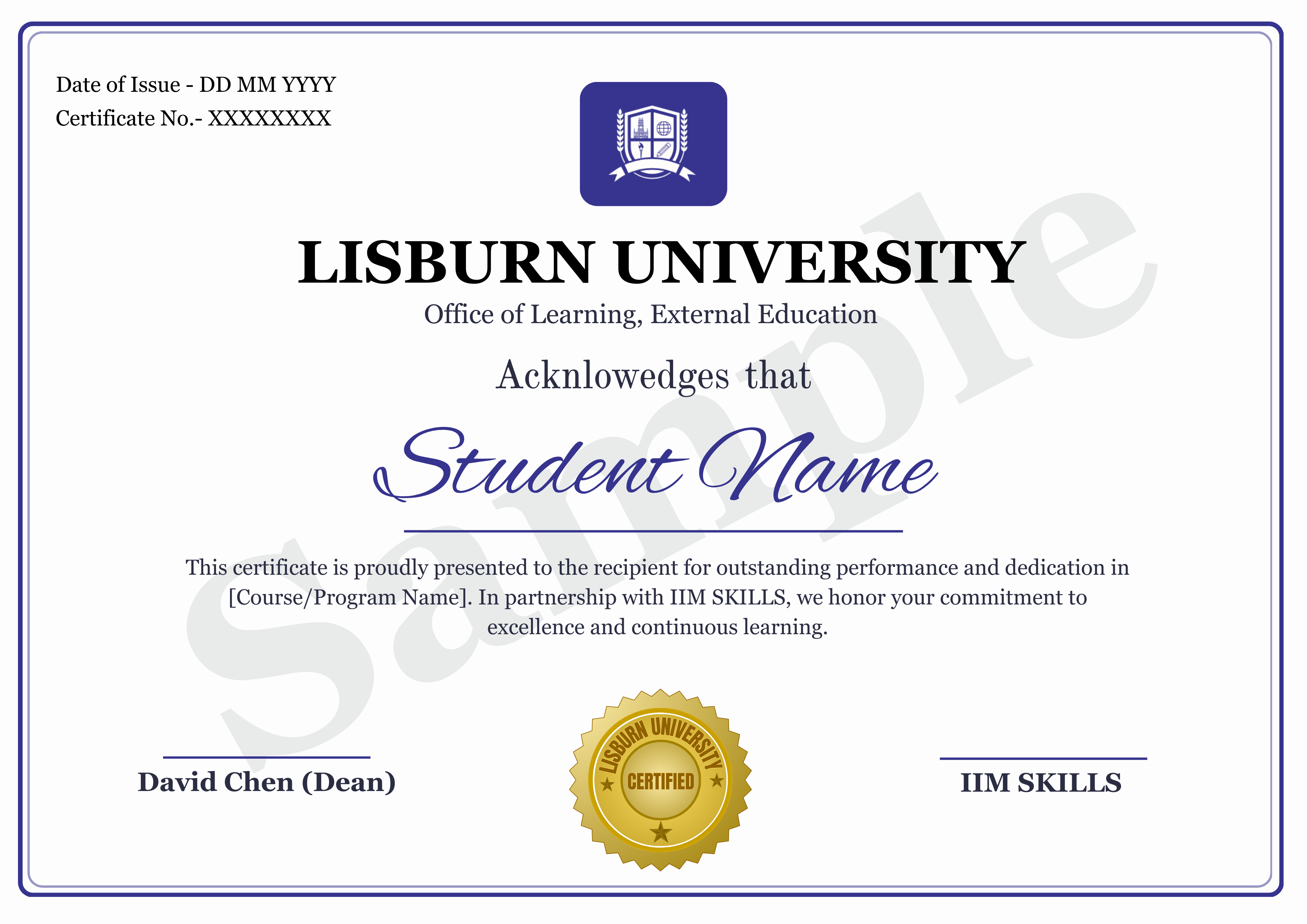 PG Certificate