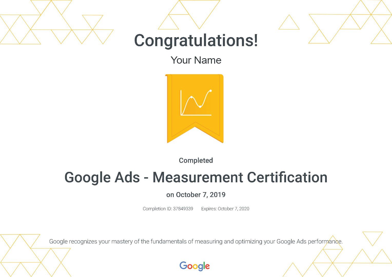 Google Ads - Measurements