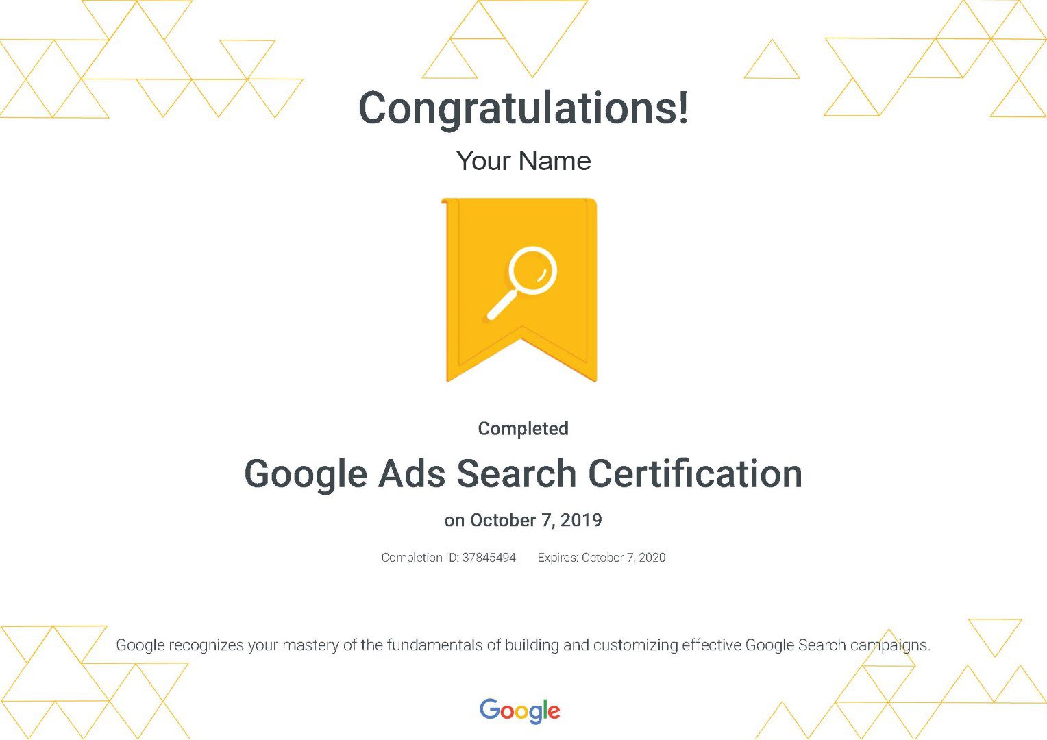 Google Ads Search