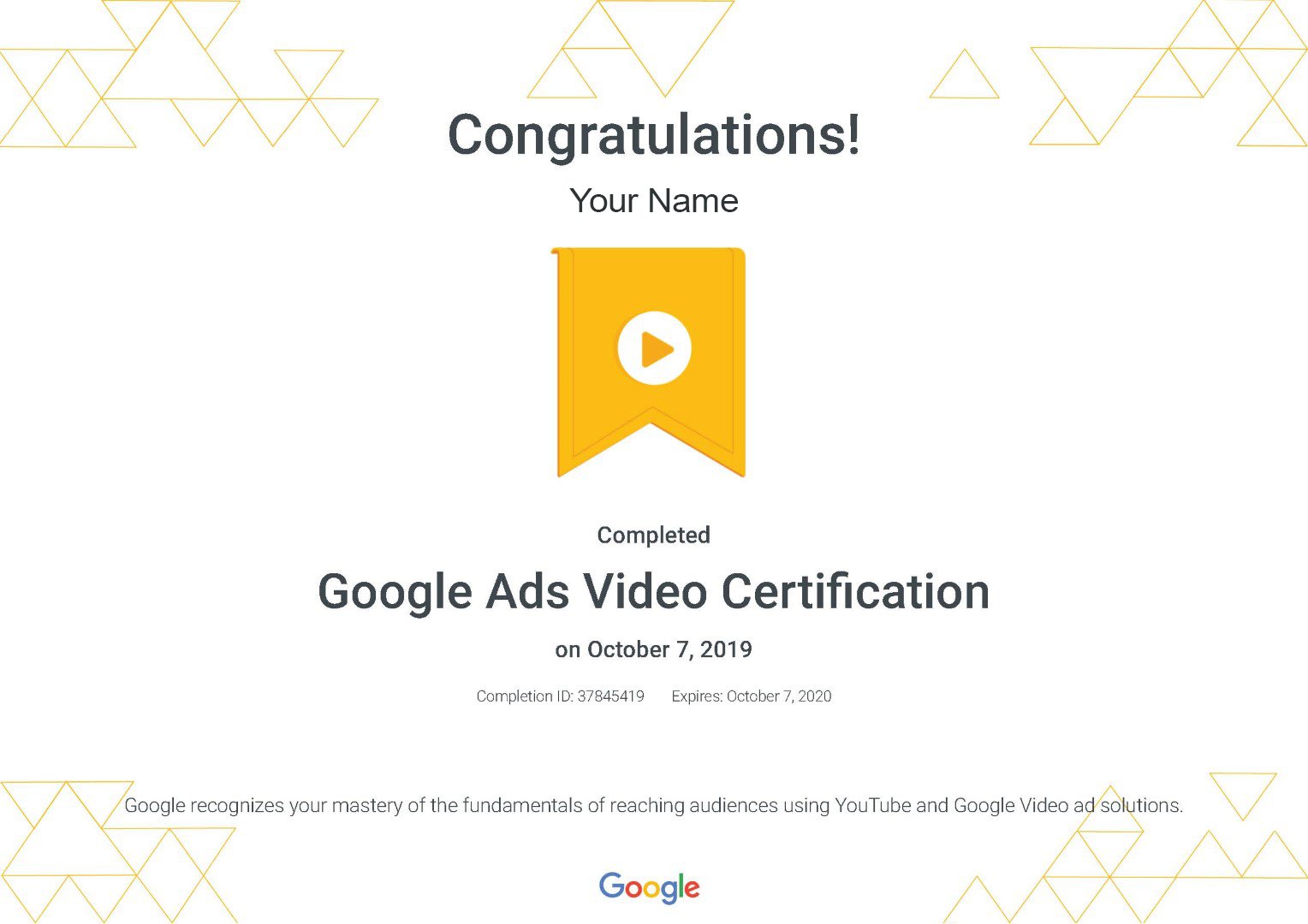 Google Ads Video