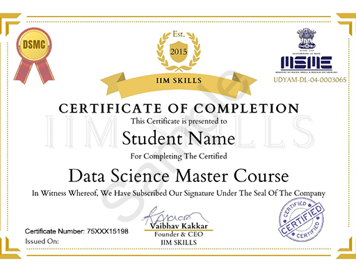 IIM SKILLS Certificate