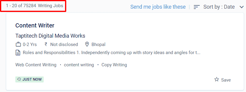 Content Writing Jobs By IIM SKILLS