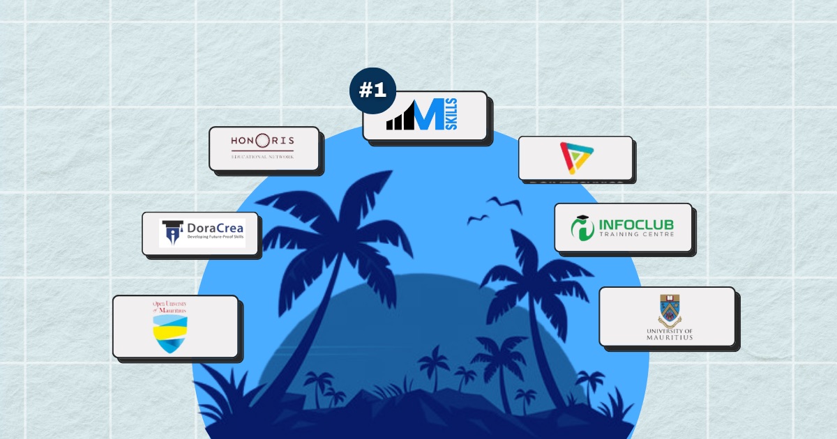 IIM SKILLS, Infoclub, Honoris, Polytechnics, Dora Crea, University of Mauritius- Digital Marketing Courses in Mauritius Logo