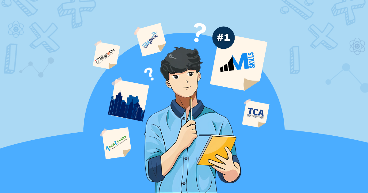 IIM SKILLS, TCA, Techstack Academy, Digiperform, 4Achievers,Datagood,Croma Campus- Data Science Courses in Noida 