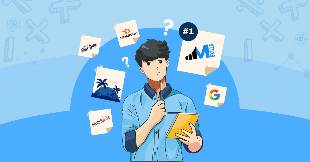 IIM SKILLS, Google Digital Garage, HubSpot Academy, SEMrush Academy, Metropolitan School of Business and Management-Digital Marketing Courses in Samoa