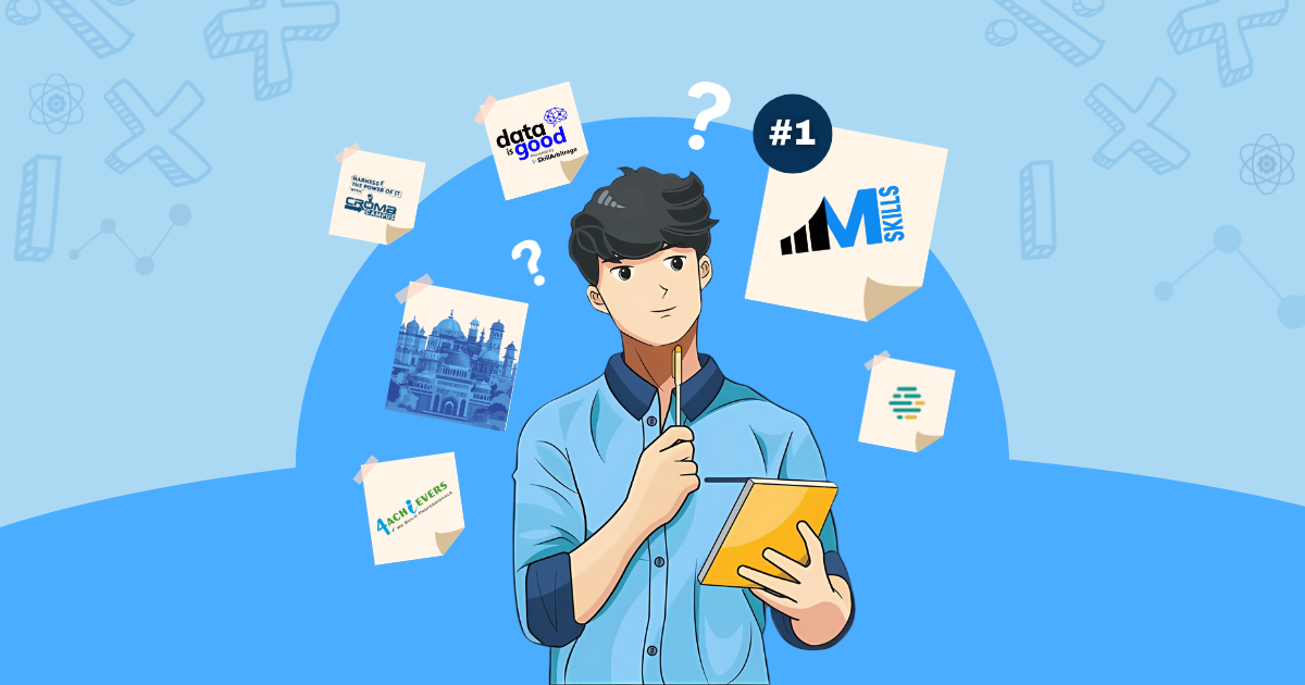 IIM SKILLS, 4 Achievers, Knowledge Hive, DataGyan, TCA, Digiperform - Data Science Courses in Ranchi