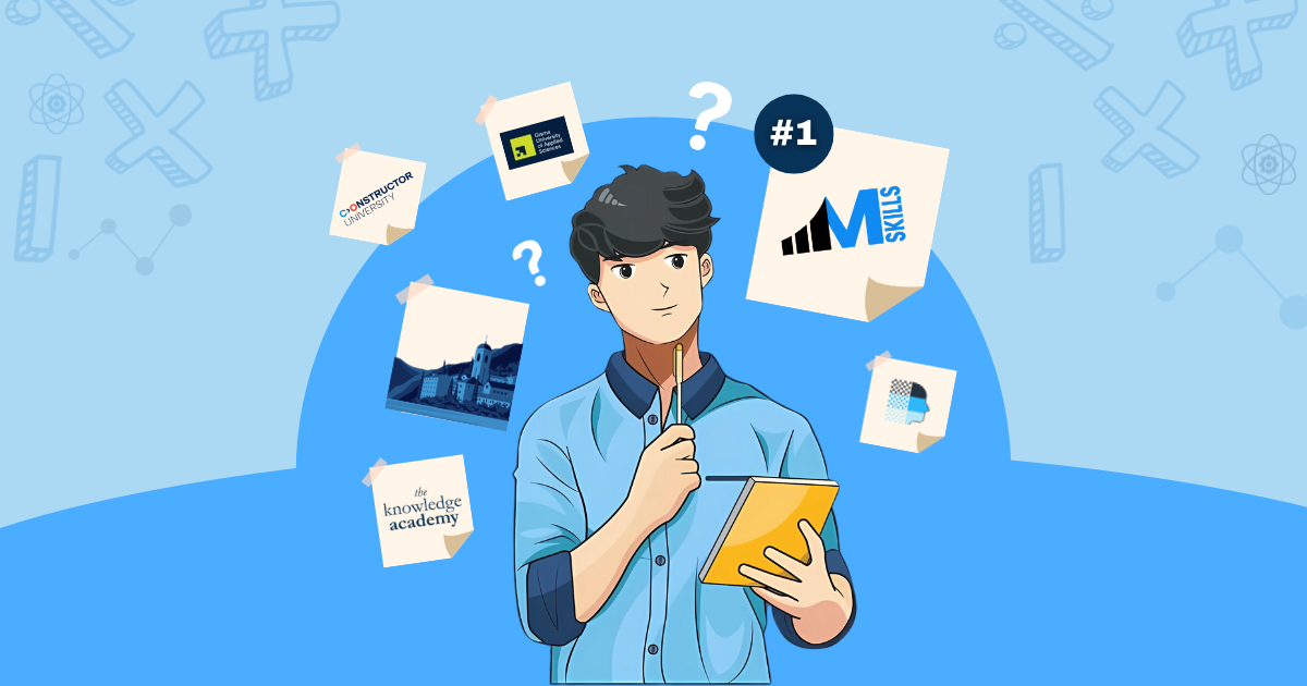 IIM SKILLS, The Knowledge Academy, Midsi, Constructor University, Gisma University- data science courses in Montenegro