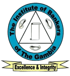 The Instuitute of Bankers, The Gambia- Logo