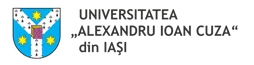 Alexandru Ioan Cuza” University of Iași logo