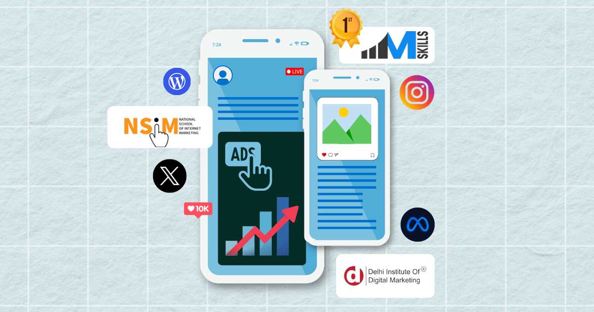 IIM SKILLS, NSIM, DIDM, Dizital Adda, NIIT, IIDE - best digital marketing courses in Alaknanda