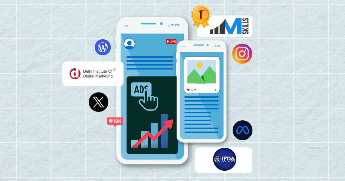 IIM SKILLS, DIDM, IFDA, NSIM, MISD, Samantus - best digital marketing courses in Kalkaji