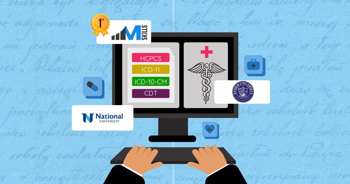 IIM SKILLS, Udemy, National University, Keiser University, AAPC, KOdakco, Fisher College - best medical coding courses in Malawi